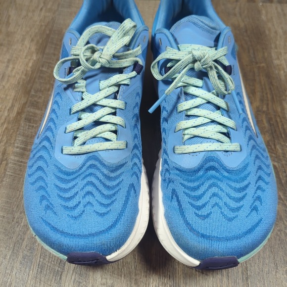 ALTRA Torin 7 Blue White Athletic Sneakers Active Running Shoes WOMEN'S Size 8.5 - Picture 4 of 13